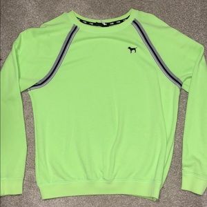 Neon green PINK sweatshirt
